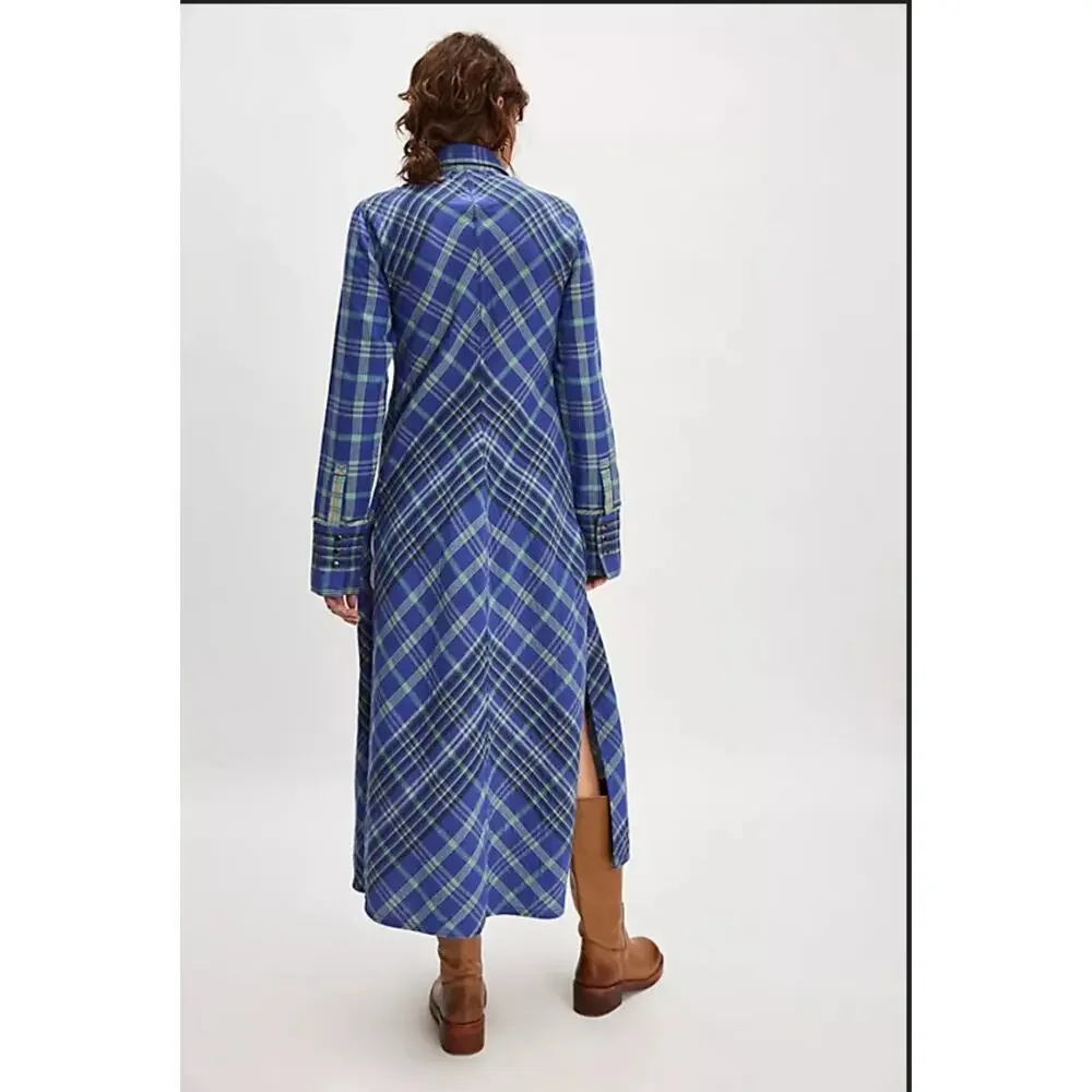 NEW NWT We The Free Ruth Long Shirt Size 8 - Picture 3 of 7